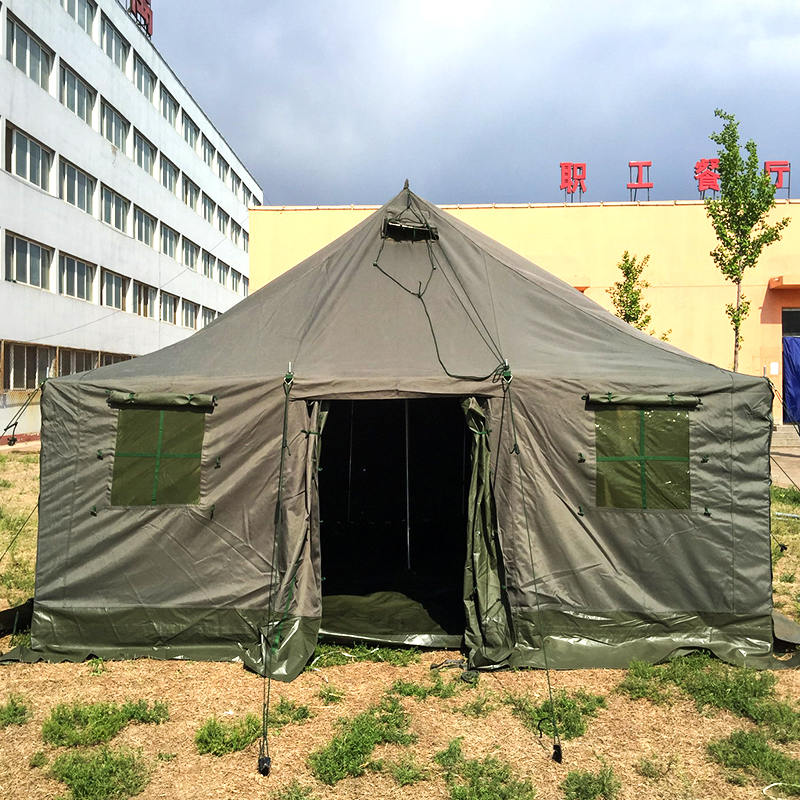 Tenda militare con palo 4,8x4,8 m - Tipo tropicale