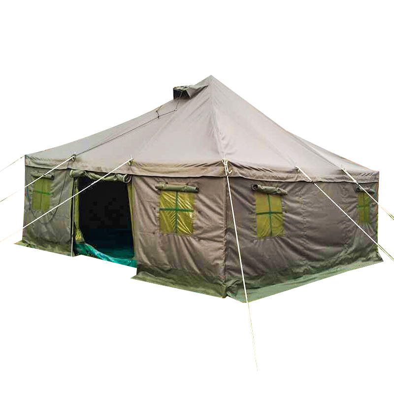 Tenda militare con palo 4,8x4,8 m - Tipo tropicale