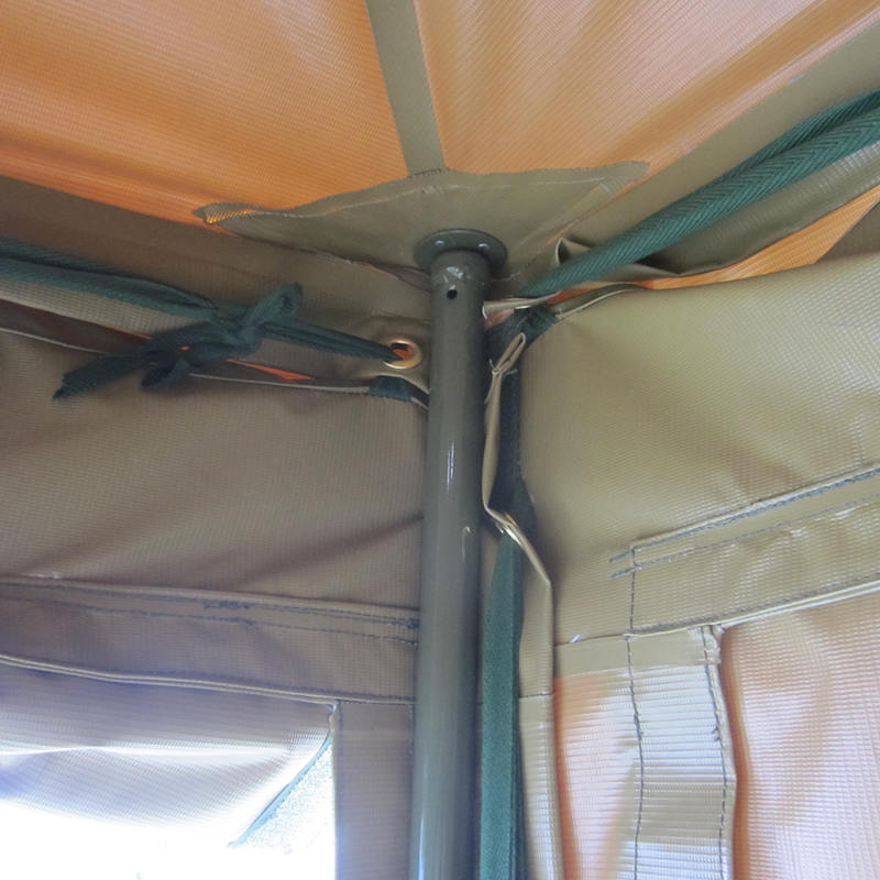 Tenda militare in tela da 5x5 m per 8-12 persone