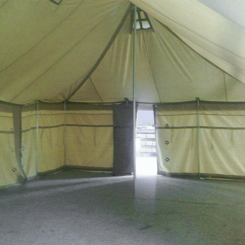 Tenda da tetto in tela militare per uso generale da 5x10 m