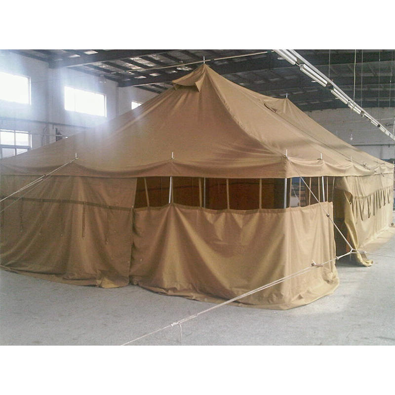 Tenda da tetto in tela militare per uso generale da 5x10 m