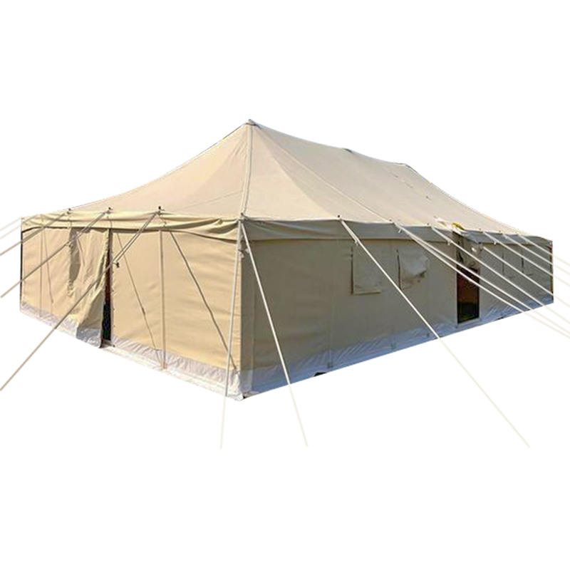 Tenda da tetto in tela militare per uso generale da 5x10 m
