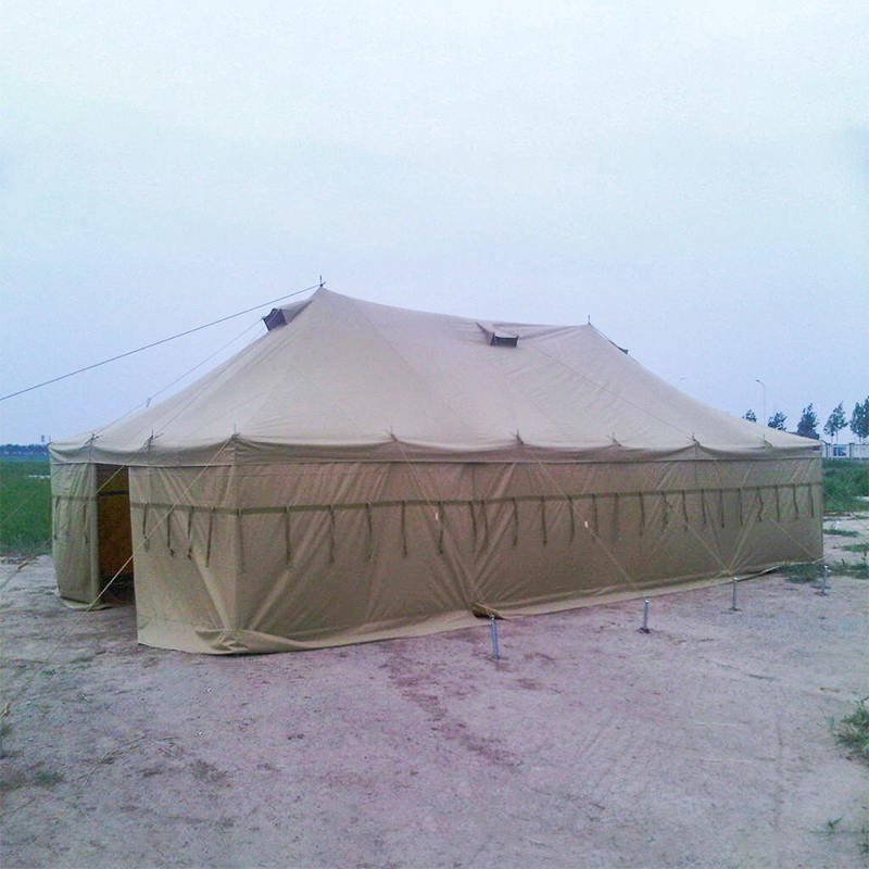 Tenda da tetto in tela militare per uso generale da 5x10 m