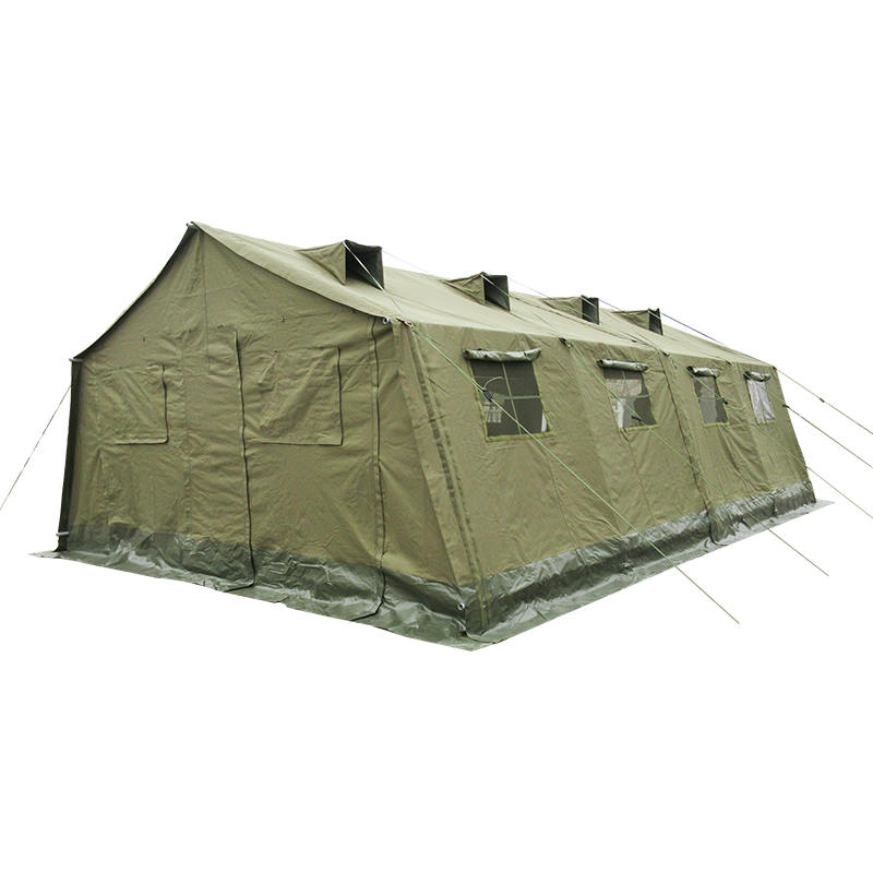 Tenda militare modulare in tela 5,6x4 m