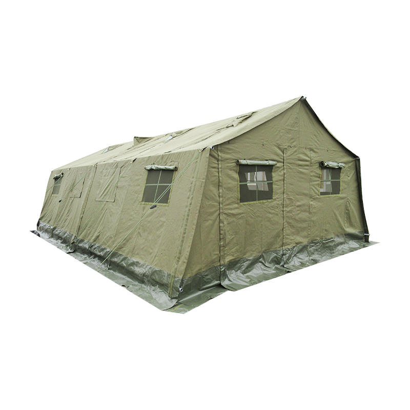Tenda militare modulare in tela 5,6x4 m