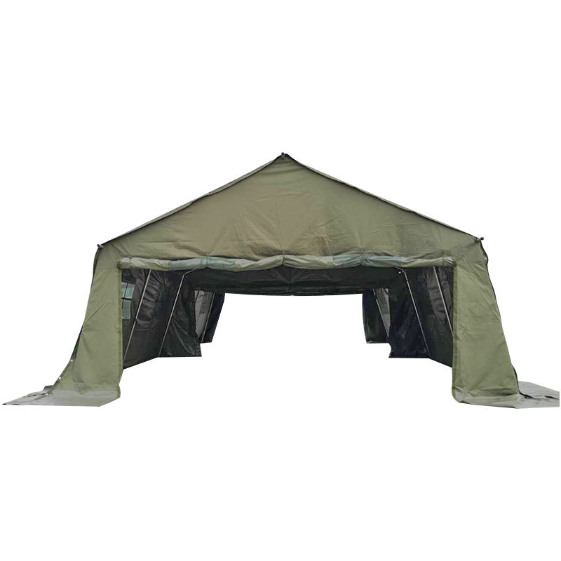 Tenda militare modulare in tela 5,6x4 m