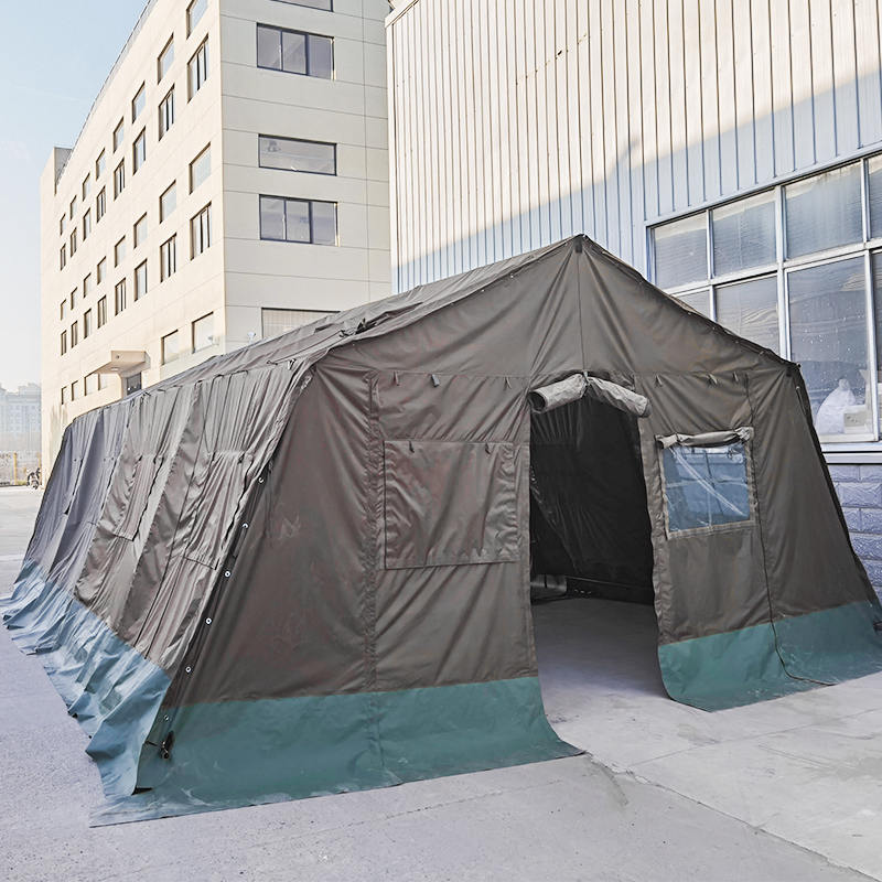 Tenda militare modulare in tela 5,6x4 m