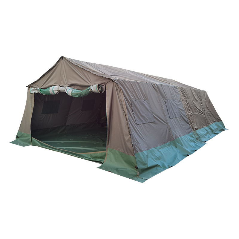 Tenda militare modulare in tela 5,6x4 m