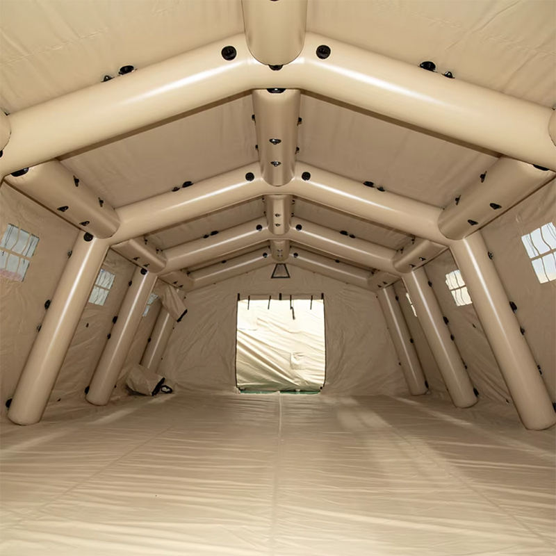 Tenda ermetica gonfiabile multiuso di grandi dimensioni a bassa pressione da 5,6x12,35 m