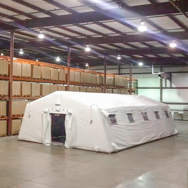 Tenda ermetica gonfiabile multiuso di grandi dimensioni a bassa pressione da 5,6x12,35 m