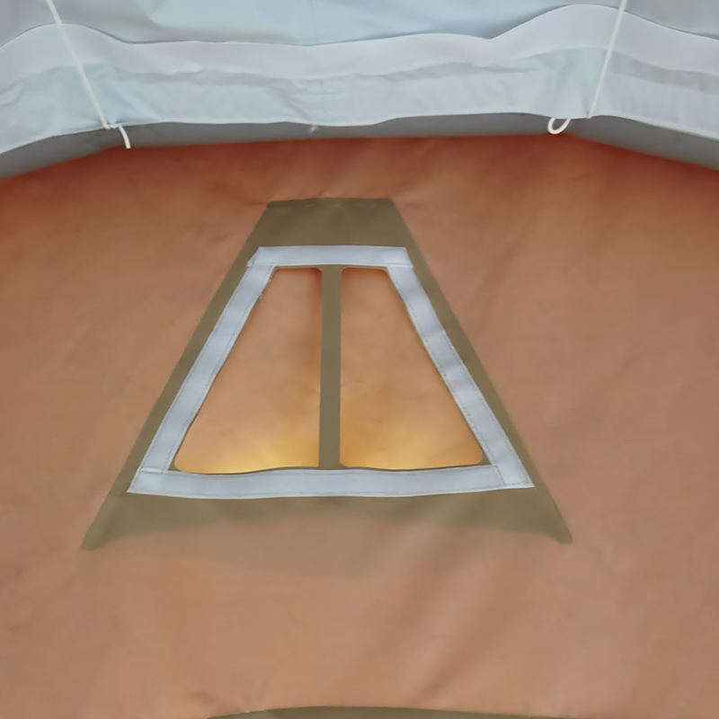 Tenda gonfiabile multiuso da 42 m² a installazione rapida