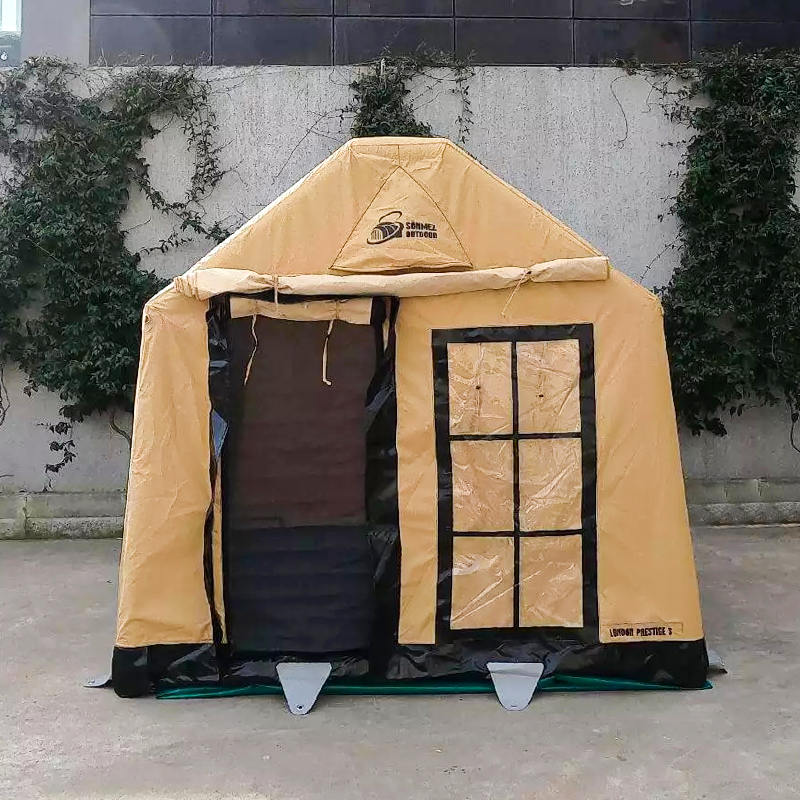 Tenda da campeggio gonfiabile glamour per quattro stagioni per 2-4 persone