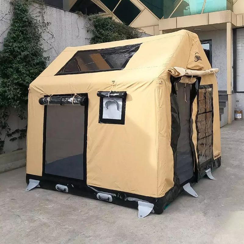 Tenda da campeggio gonfiabile glamour per quattro stagioni per 2-4 persone