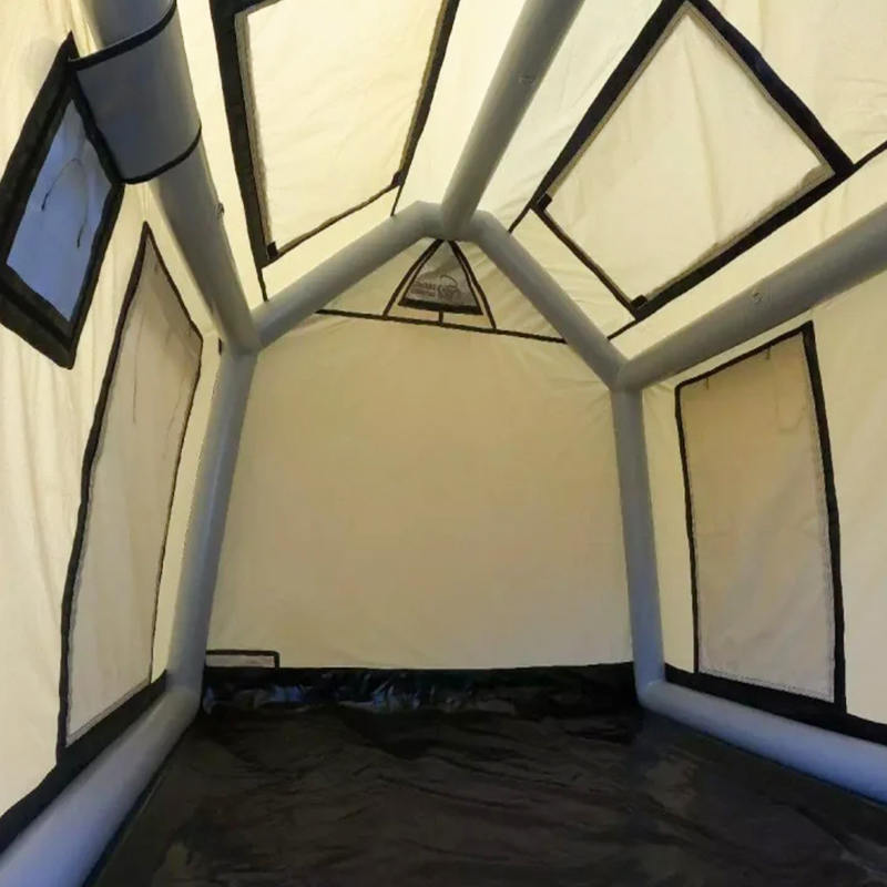 Tenda da campeggio gonfiabile glamour per quattro stagioni per 2-4 persone