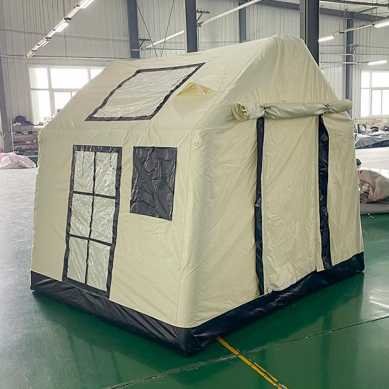 Tenda da campeggio gonfiabile glamour per quattro stagioni per 2-4 persone