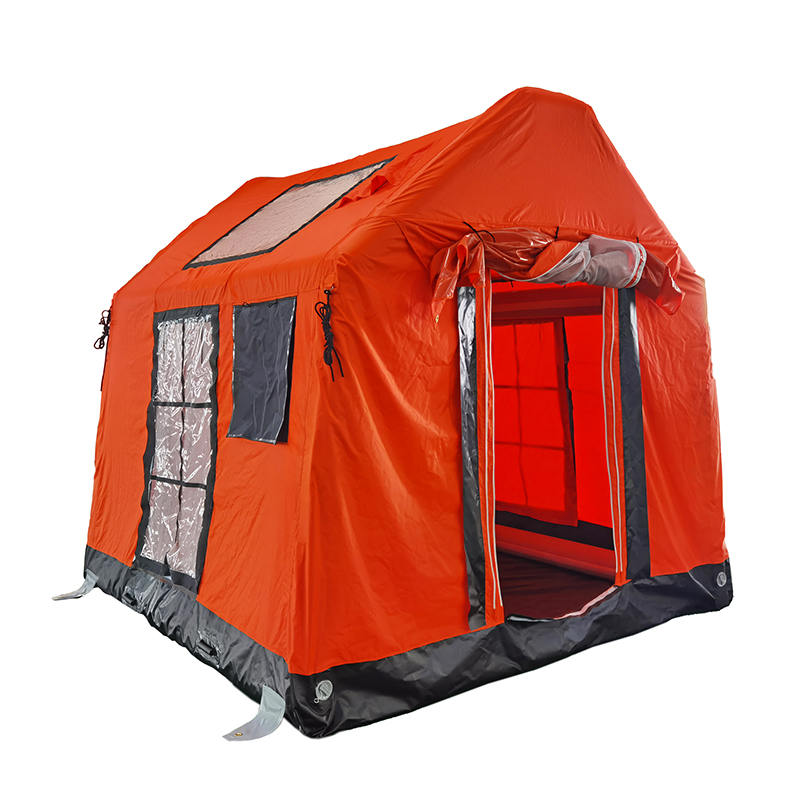 Tenda da campeggio gonfiabile glamour per quattro stagioni per 2-4 persone
