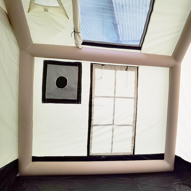 Tenda da campeggio gonfiabile glamour per quattro stagioni per 2-4 persone