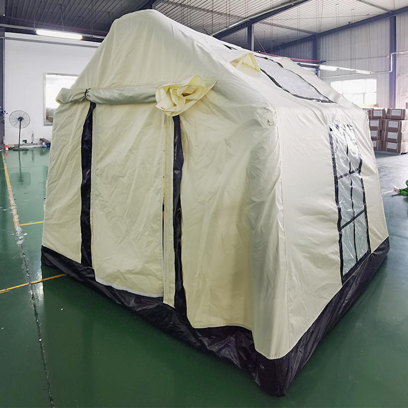 Tenda da campeggio gonfiabile glamour per quattro stagioni per 2-4 persone