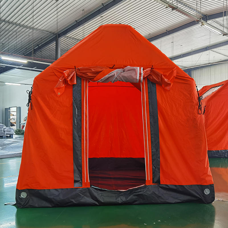 Tenda da campeggio gonfiabile glamour per quattro stagioni per 2-4 persone
