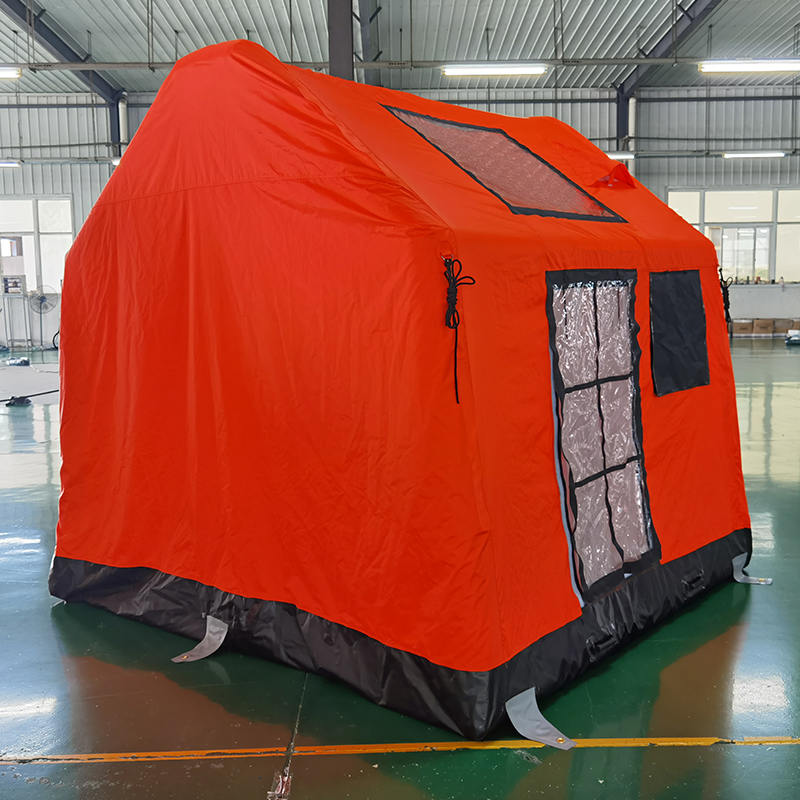 Tenda da campeggio gonfiabile glamour per quattro stagioni per 2-4 persone