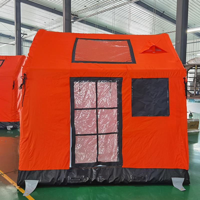 Tenda da campeggio gonfiabile glamour per quattro stagioni per 2-4 persone