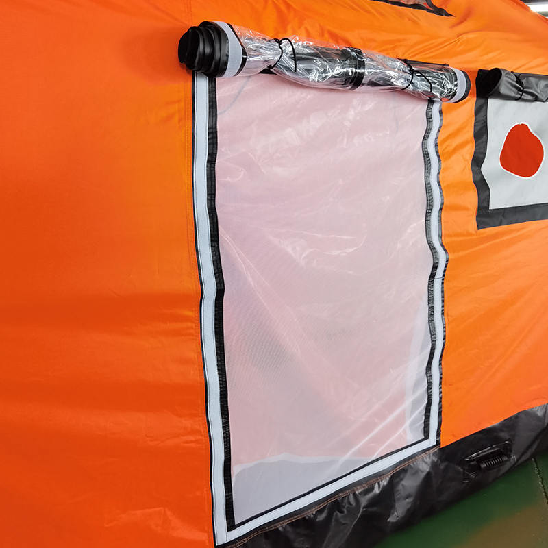 Tenda da campeggio gonfiabile glamour per quattro stagioni per 2-4 persone