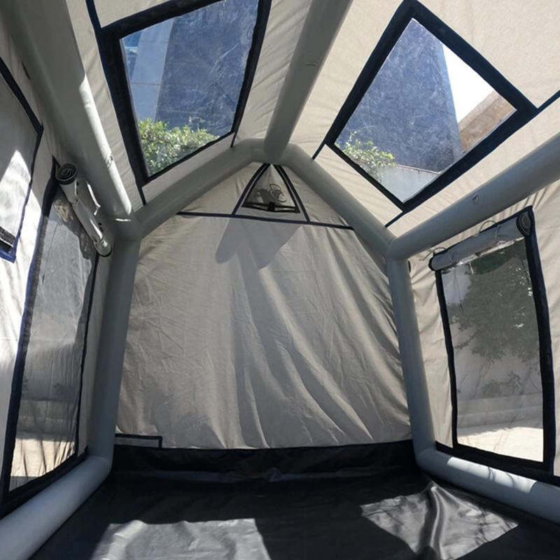 Tenda da campeggio gonfiabile glamour per quattro stagioni per 2-4 persone