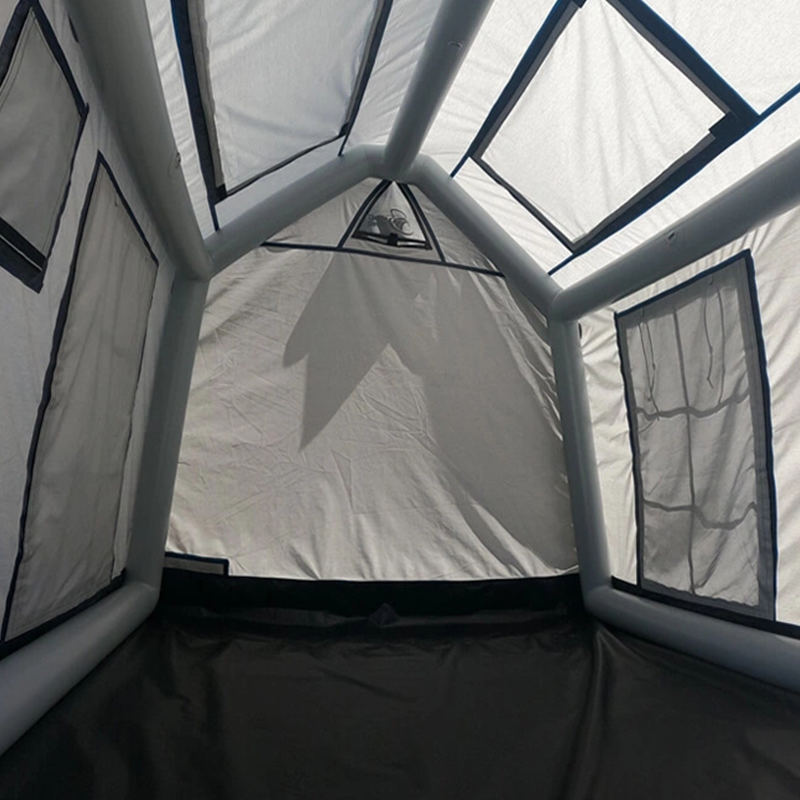 Tenda da campeggio gonfiabile glamour per quattro stagioni per 2-4 persone