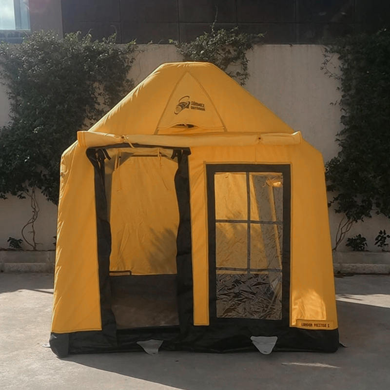 Tenda da campeggio gonfiabile glamour per quattro stagioni per 2-4 persone