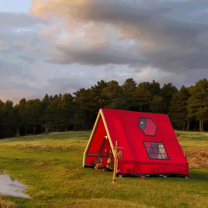 Tenda gonfiabile impermeabile per quattro stagioni per 8-10 persone per il campeggio
