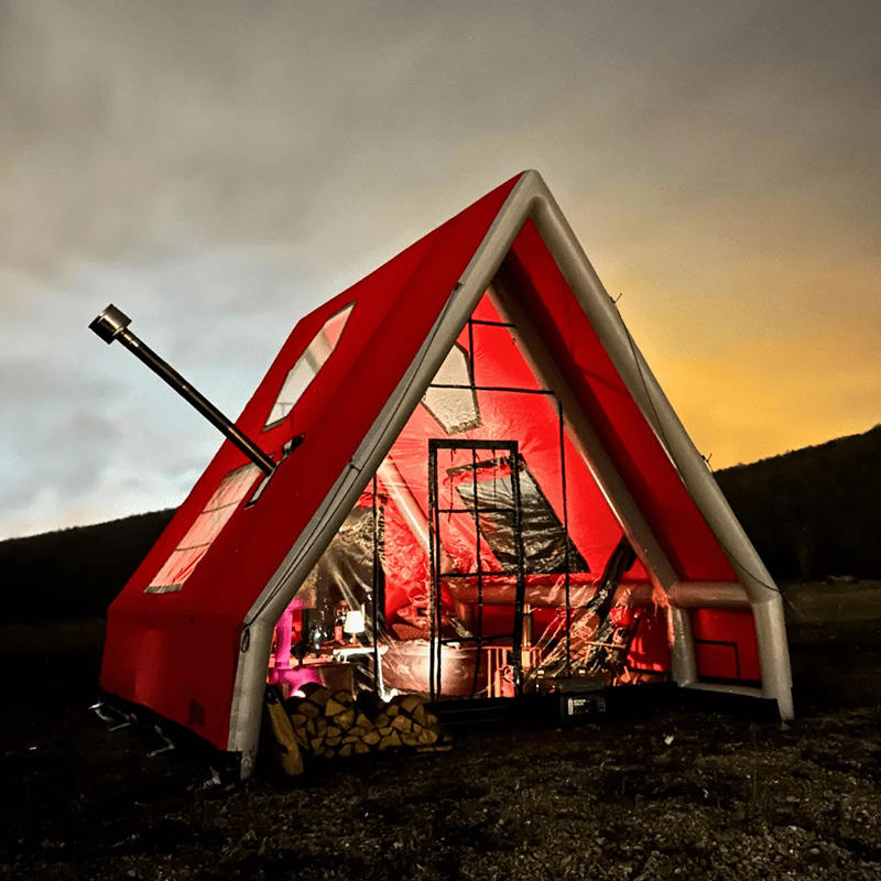Tenda gonfiabile impermeabile per quattro stagioni per 8-10 persone per il campeggio