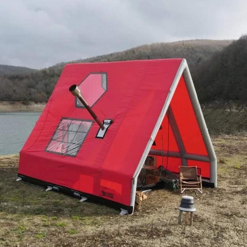 Tenda gonfiabile impermeabile per quattro stagioni per 8-10 persone per il campeggio