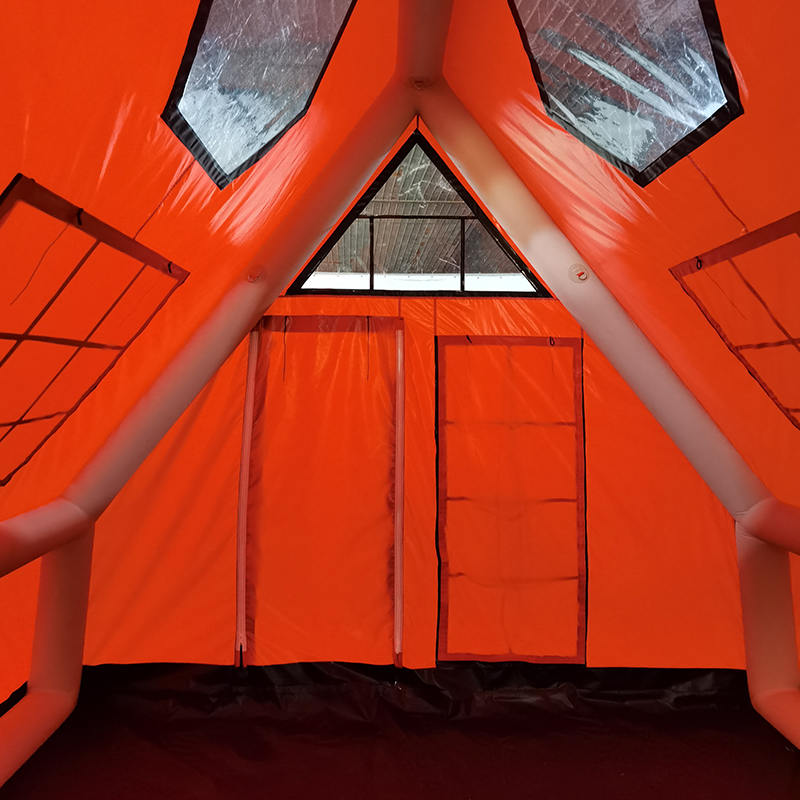 Tenda gonfiabile impermeabile per quattro stagioni per 8-10 persone per il campeggio