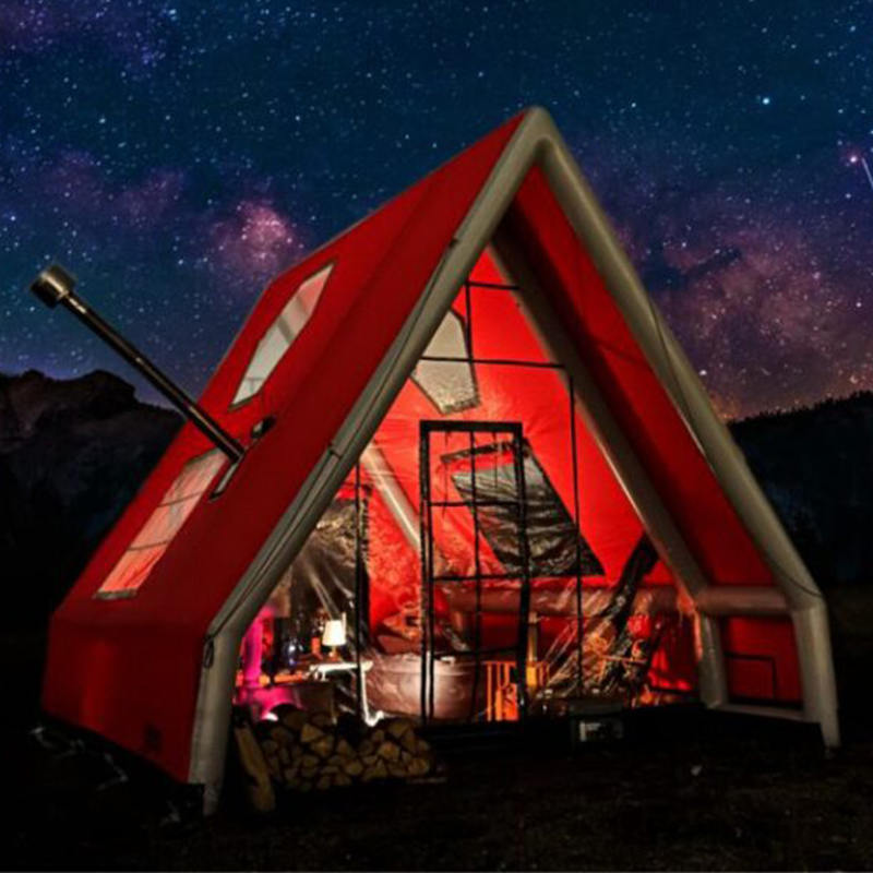 Tenda gonfiabile impermeabile per quattro stagioni per 8-10 persone per il campeggio