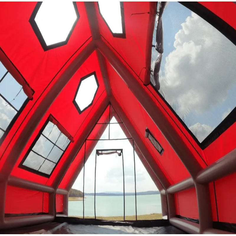 Tenda gonfiabile impermeabile per quattro stagioni per 8-10 persone per il campeggio