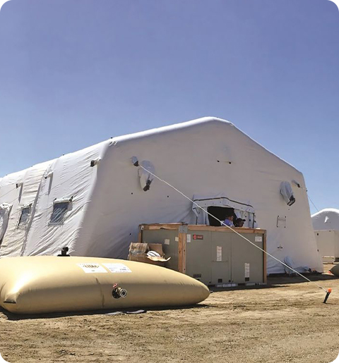 Tenda gonfiabile